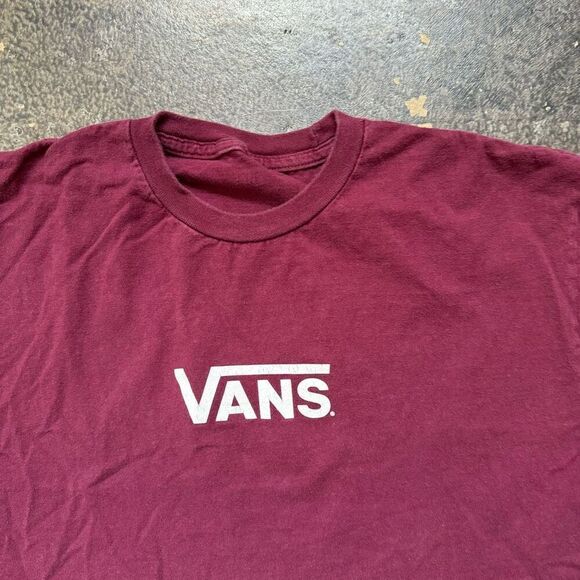 Vans Off The Wall Short Sleeve T-Shirt Middle Classic Logo Men’s Size Medium - Picture 2 of 14